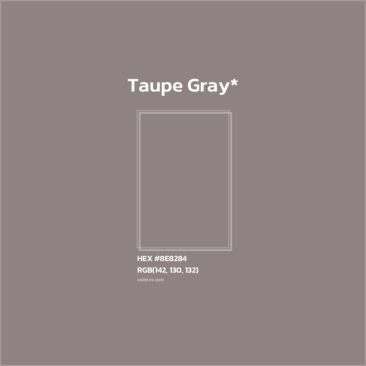 HEX #8E8284 Color Name, Color Code, Palettes, Similar Paints, Images