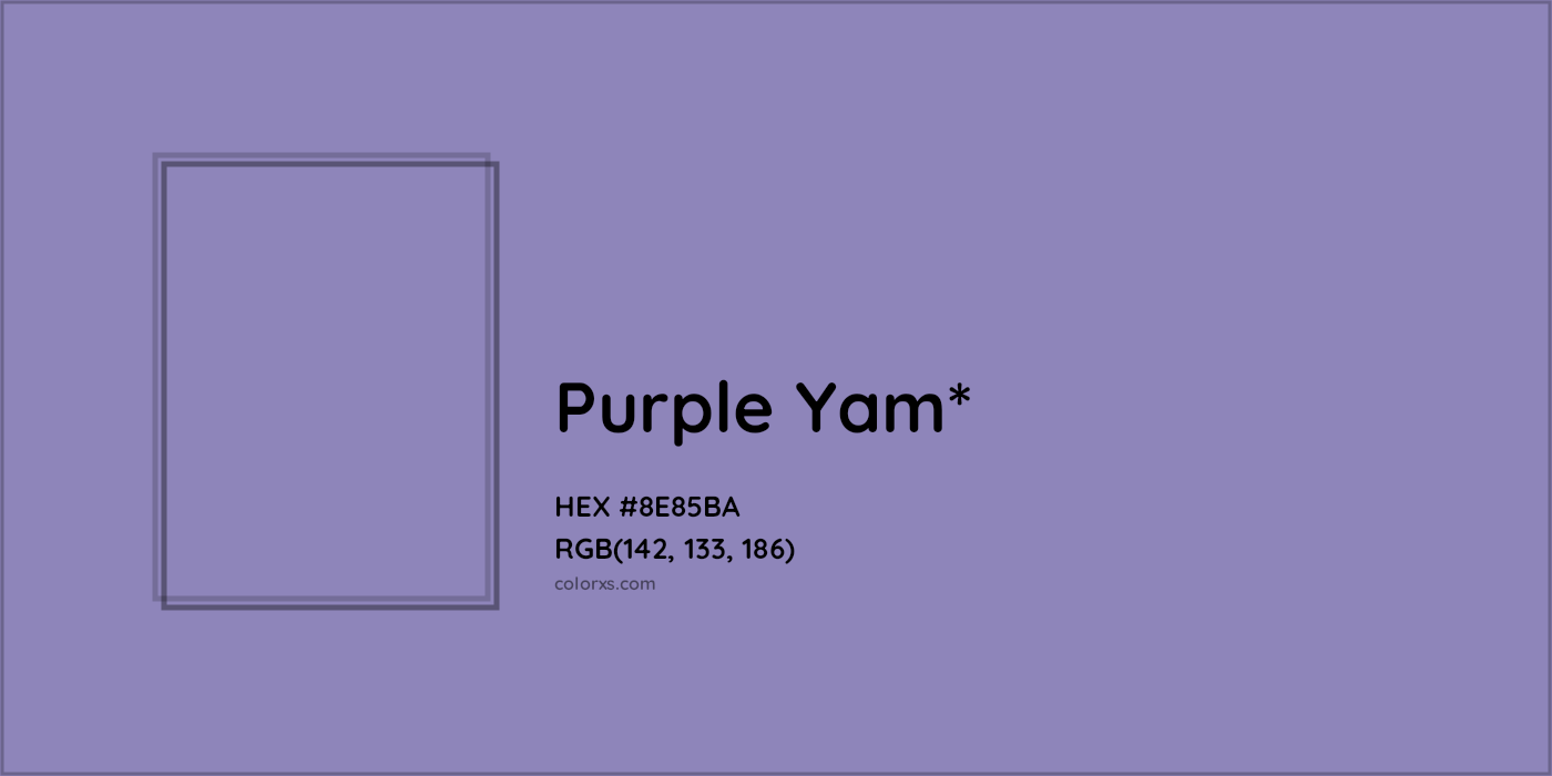 HEX #8E85BA Color Name, Color Code, Palettes, Similar Paints, Images