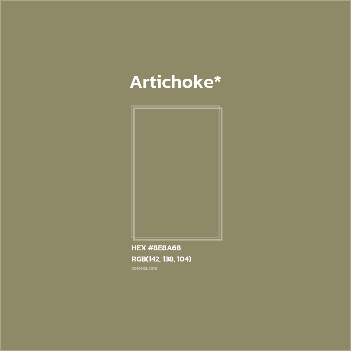 HEX #8E8A68 Color Name, Color Code, Palettes, Similar Paints, Images