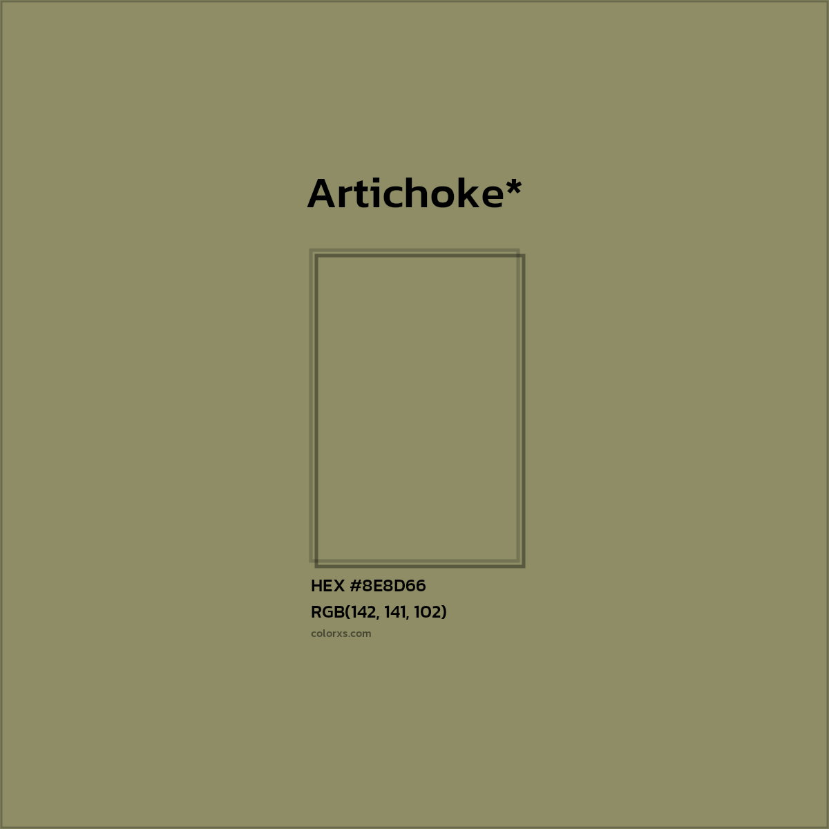 HEX #8E8D66 Color Name, Color Code, Palettes, Similar Paints, Images