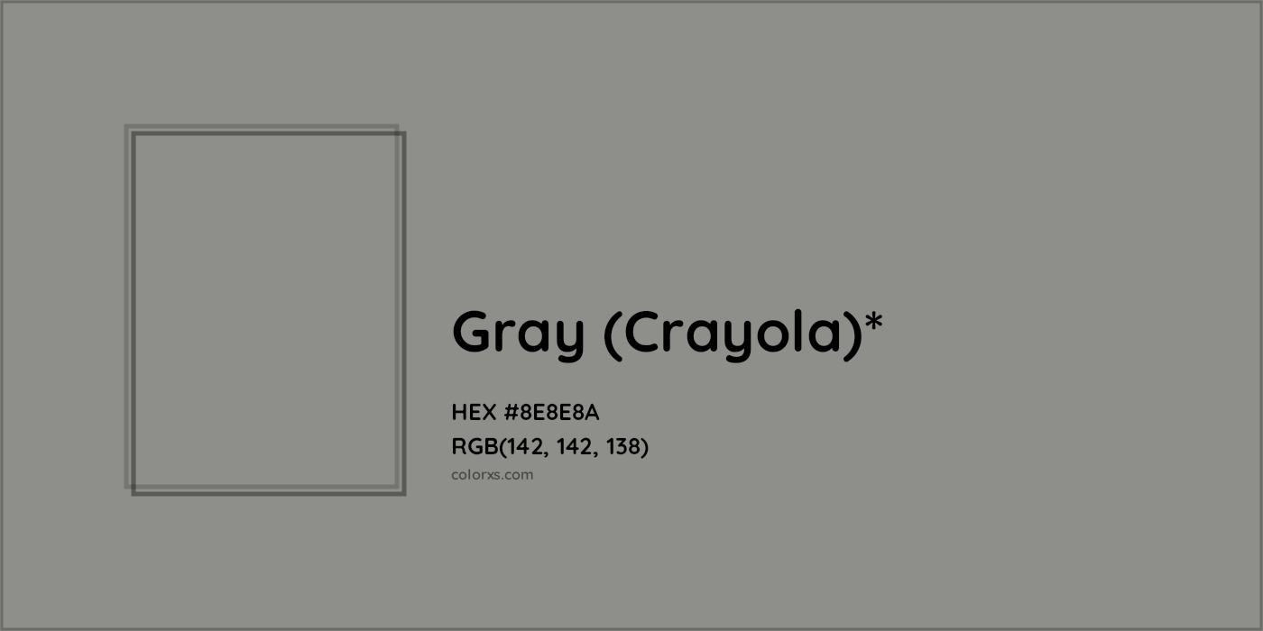 HEX #8E8E8A Color Name, Color Code, Palettes, Similar Paints, Images