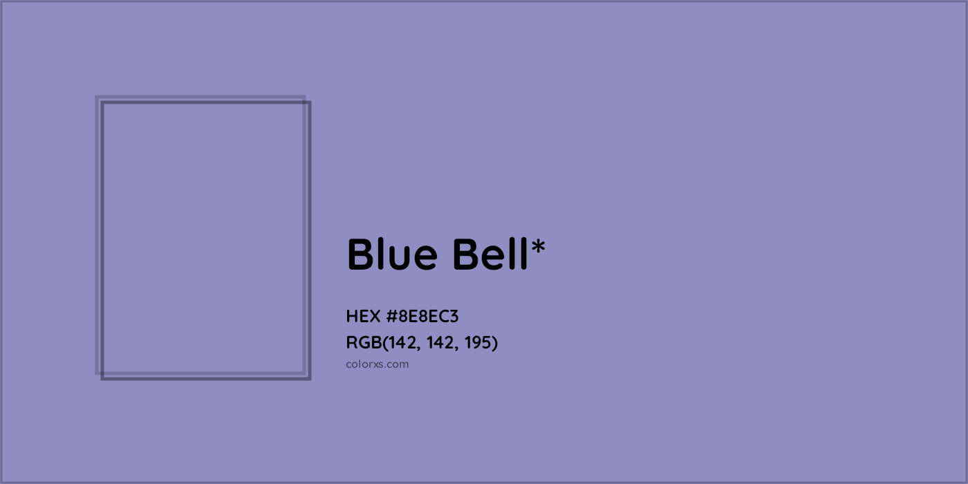HEX #8E8EC3 Color Name, Color Code, Palettes, Similar Paints, Images