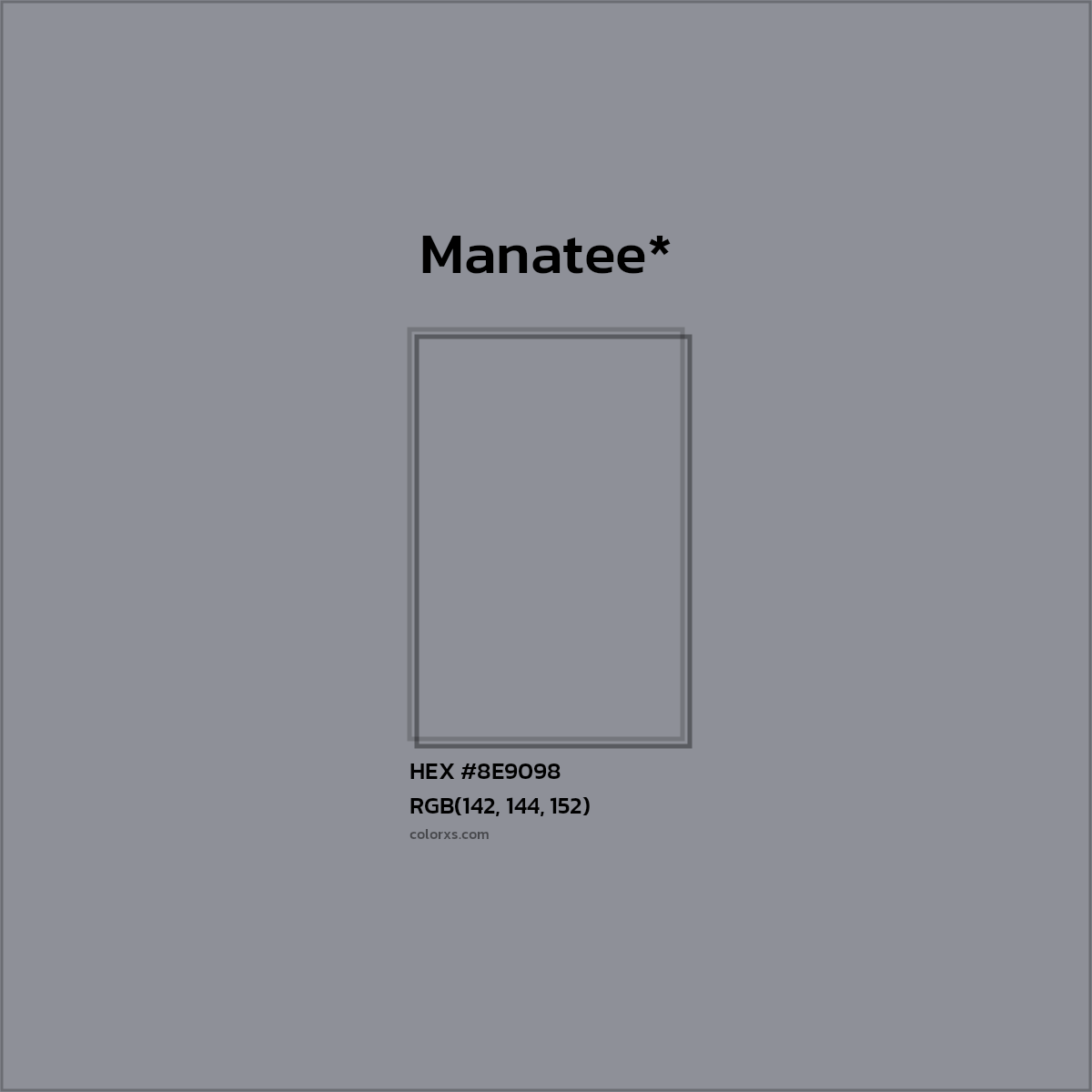 HEX #8E9098 Color Name, Color Code, Palettes, Similar Paints, Images