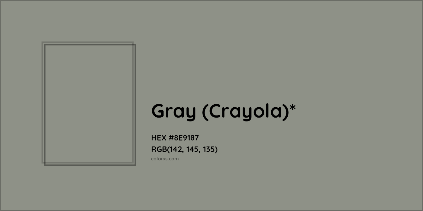 HEX #8E9187 Color Name, Color Code, Palettes, Similar Paints, Images
