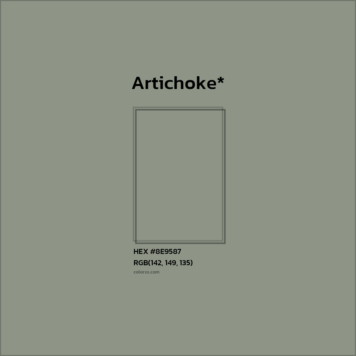 HEX #8E9587 Color Name, Color Code, Palettes, Similar Paints, Images