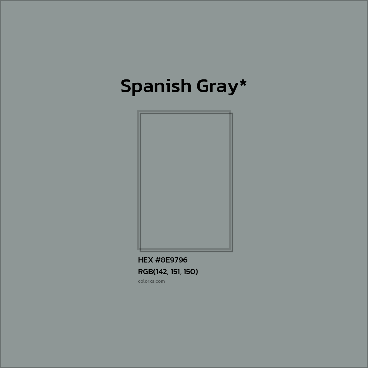 HEX #8E9796 Color Name, Color Code, Palettes, Similar Paints, Images