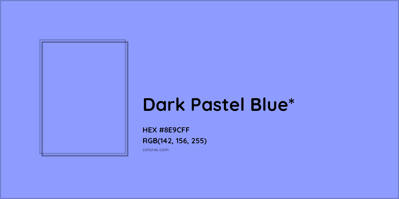 HEX #8E9CFF Color Name, Color Code, Palettes, Similar Paints, Images