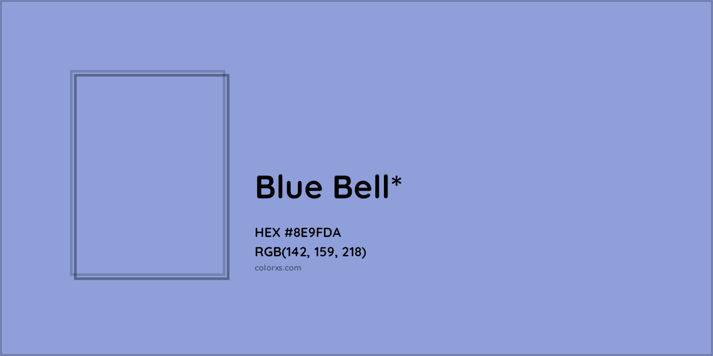 HEX #8E9FDA Color Name, Color Code, Palettes, Similar Paints, Images