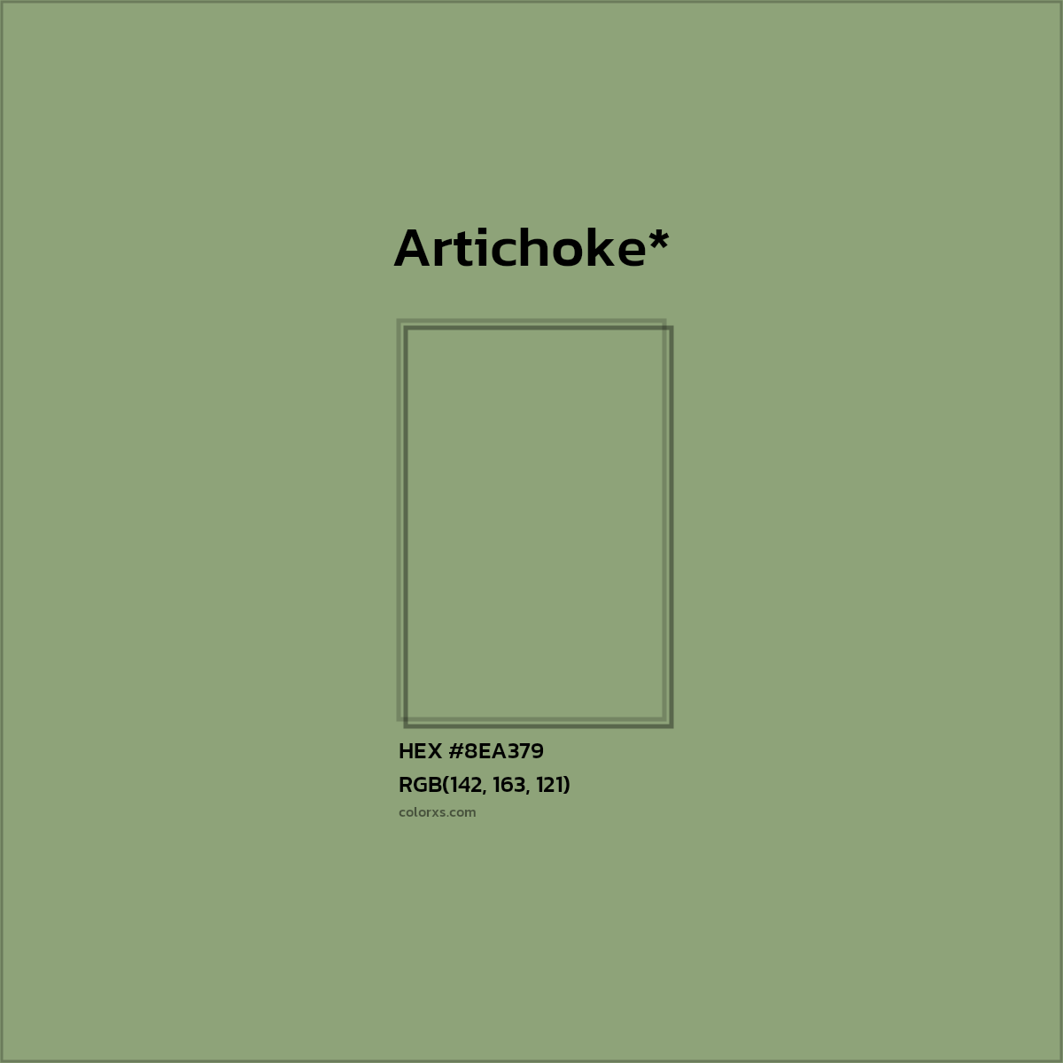HEX #8EA379 Color Name, Color Code, Palettes, Similar Paints, Images