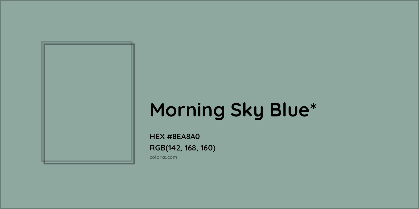 HEX #8EA8A0 Color Name, Color Code, Palettes, Similar Paints, Images
