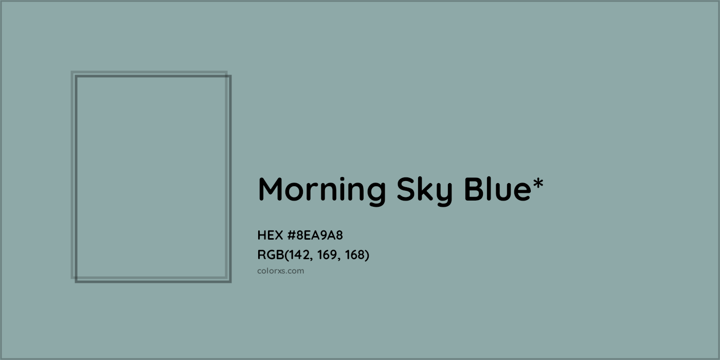 HEX #8EA9A8 Color Name, Color Code, Palettes, Similar Paints, Images