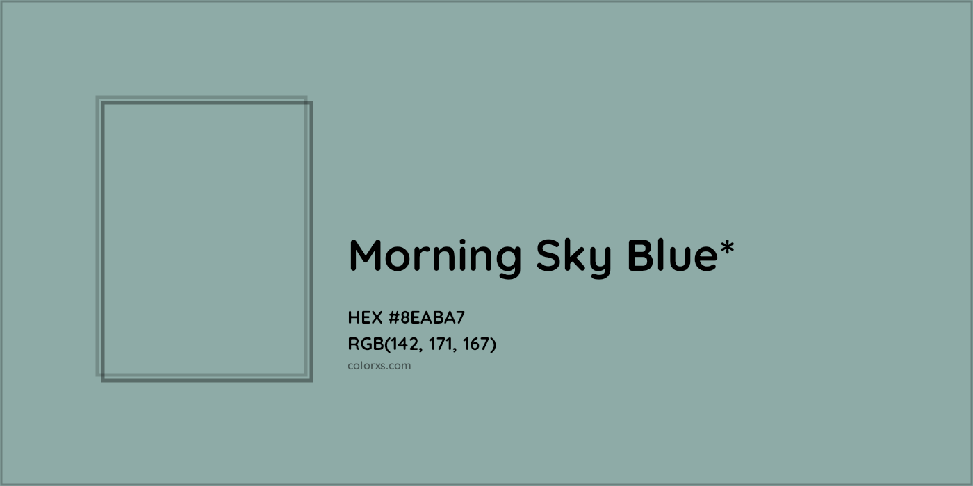 HEX #8EABA7 Color Name, Color Code, Palettes, Similar Paints, Images