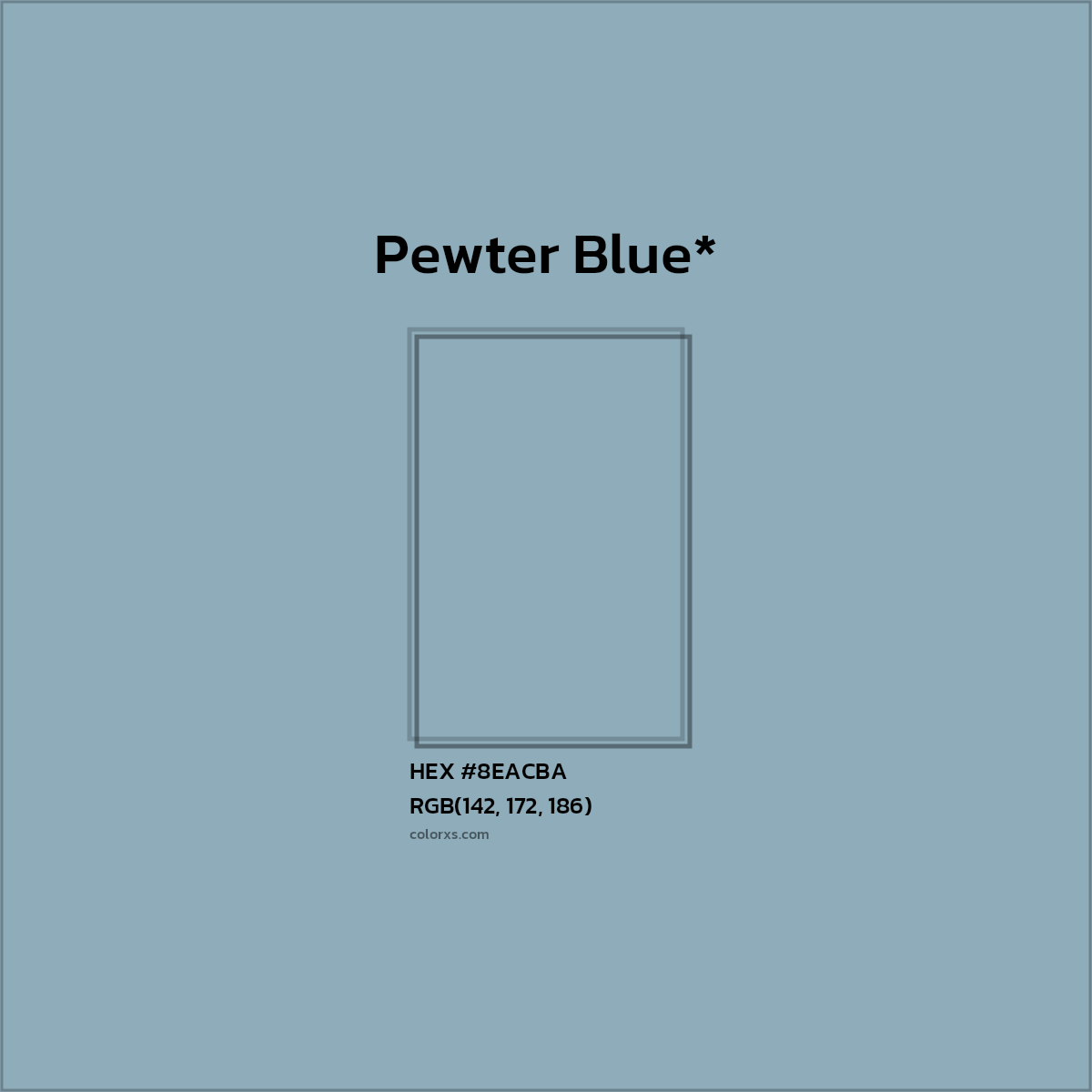 HEX #8EACBA Color Name, Color Code, Palettes, Similar Paints, Images