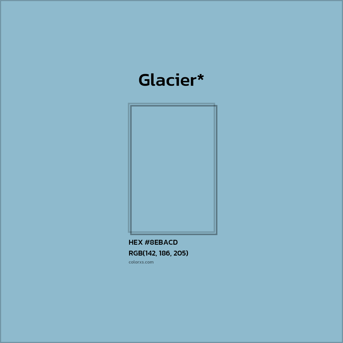 HEX #8EBACD Color Name, Color Code, Palettes, Similar Paints, Images