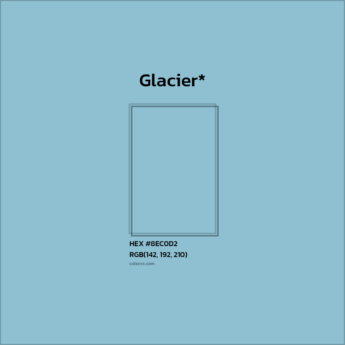 HEX #8EC0D2 Color Name, Color Code, Palettes, Similar Paints, Images