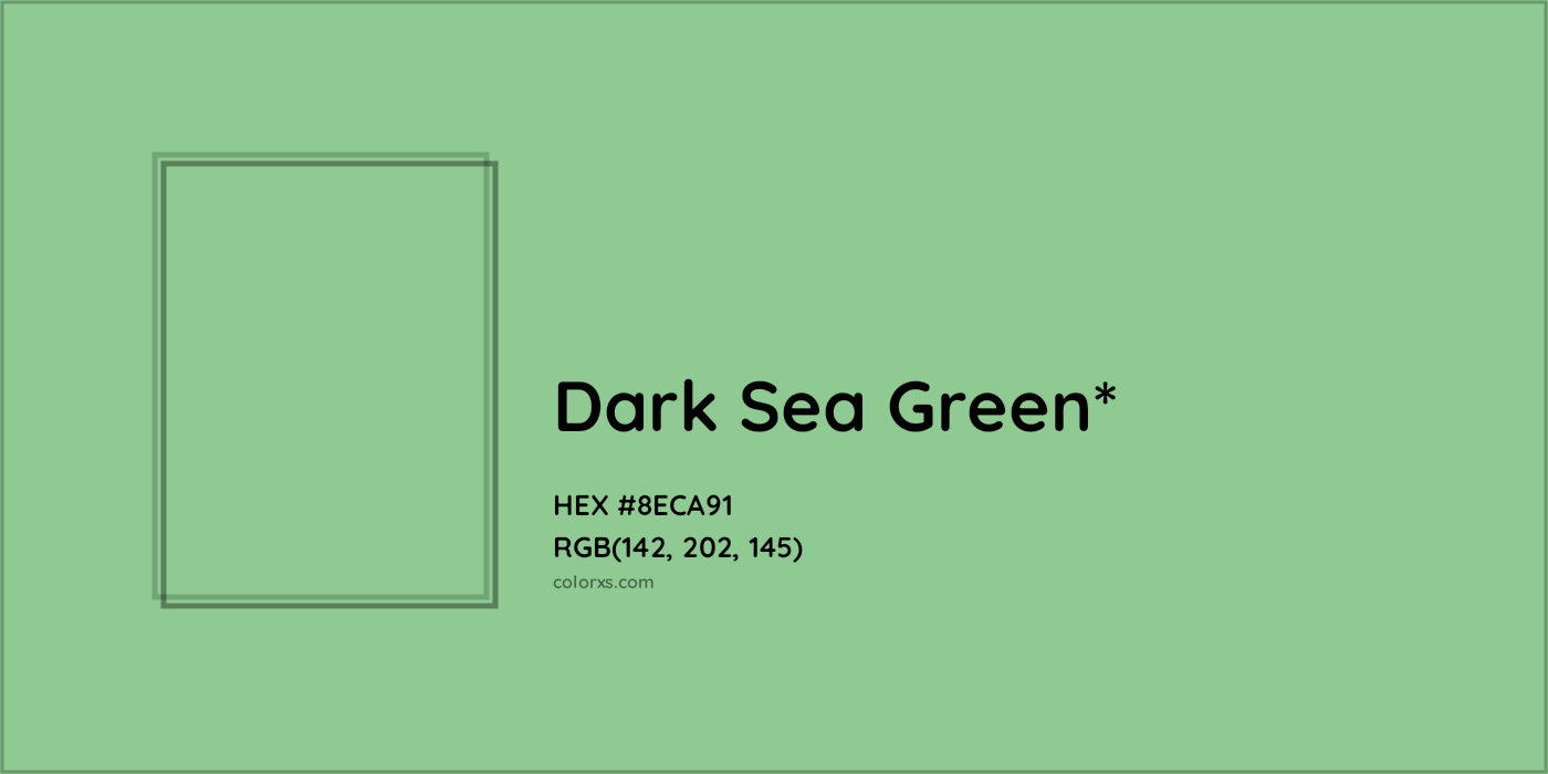 HEX #8ECA91 Color Name, Color Code, Palettes, Similar Paints, Images