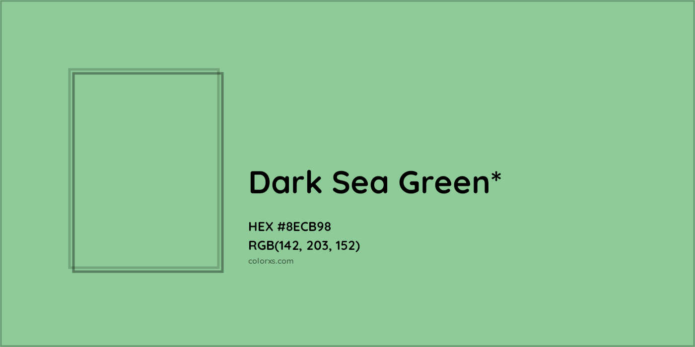 HEX #8ECB98 Color Name, Color Code, Palettes, Similar Paints, Images
