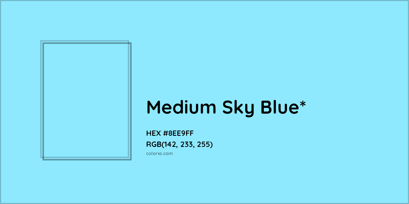 HEX #8EE9FF Color Name, Color Code, Palettes, Similar Paints, Images