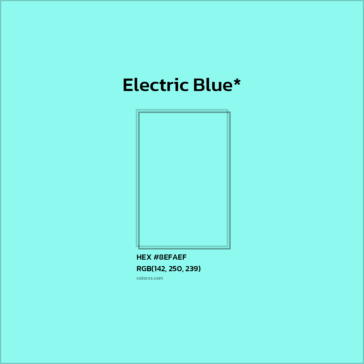 HEX #8EFAEF Color Name, Color Code, Palettes, Similar Paints, Images