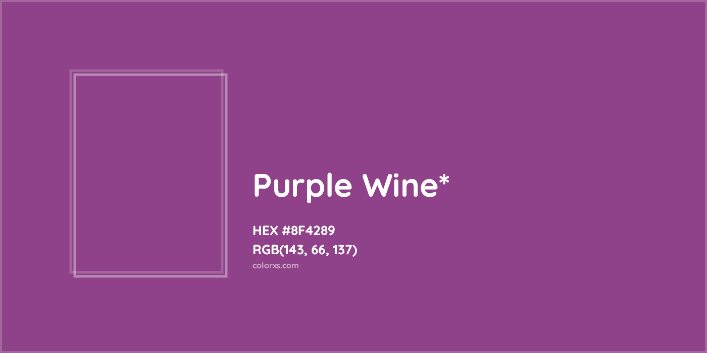 HEX #8F4289 Color Name, Color Code, Palettes, Similar Paints, Images