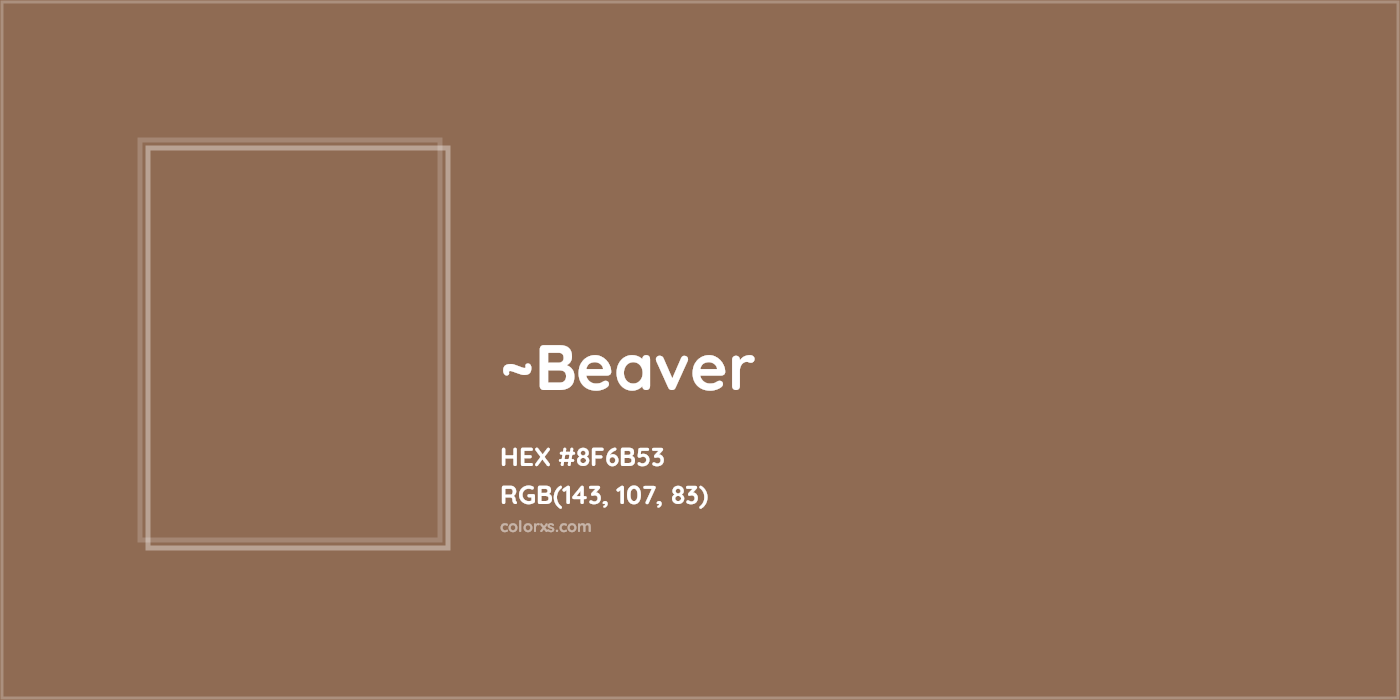 HEX #8F6B53 Color Name, Color Code, Palettes, Similar Paints, Images