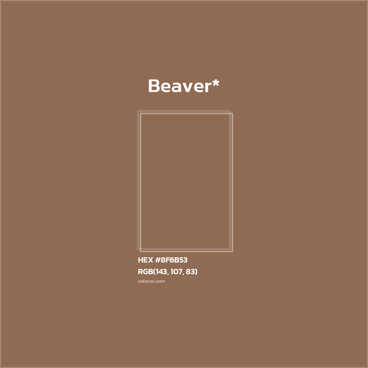 HEX #8F6B53 Color Name, Color Code, Palettes, Similar Paints, Images
