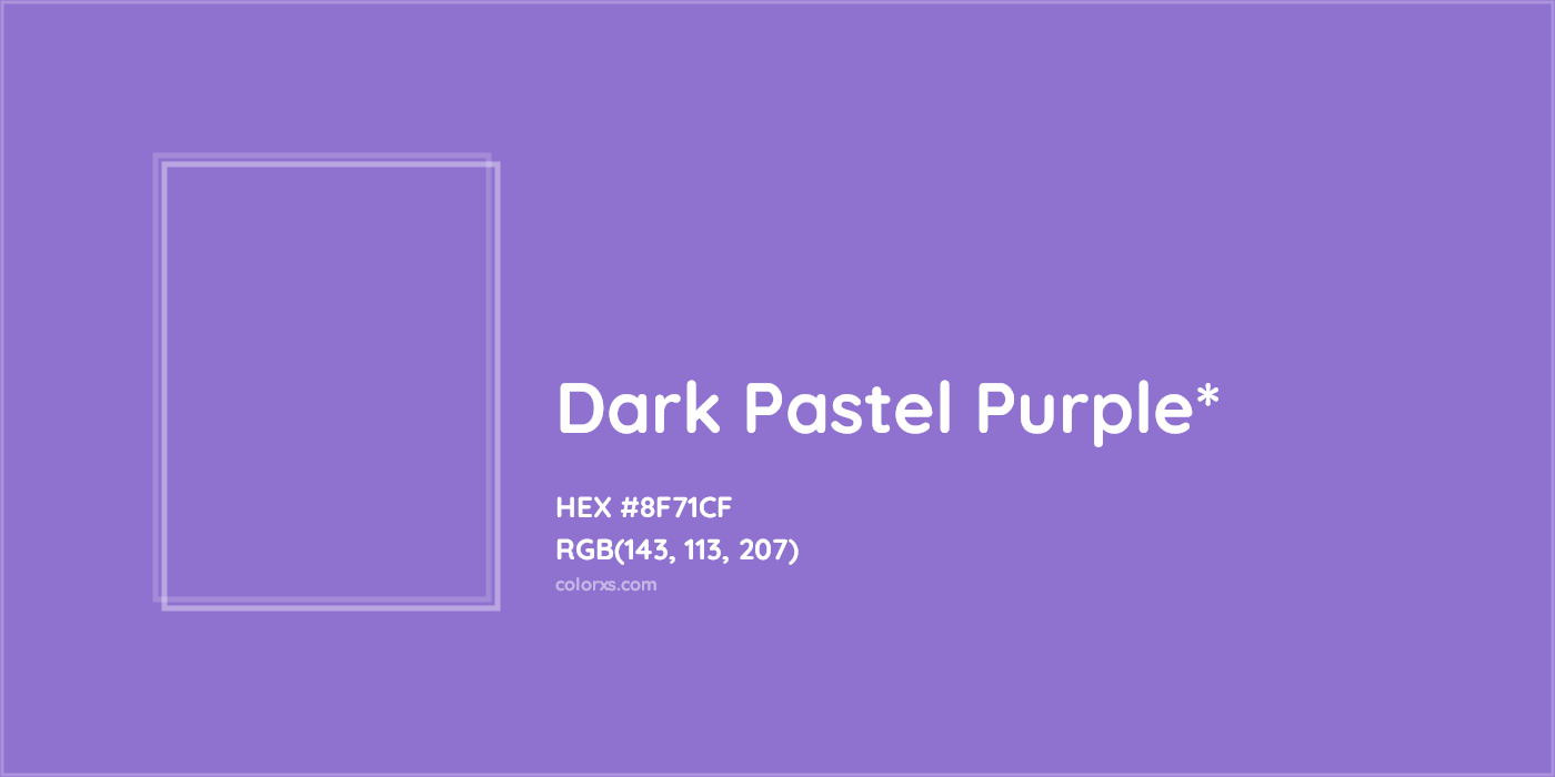 HEX #8F71CF Color Name, Color Code, Palettes, Similar Paints, Images