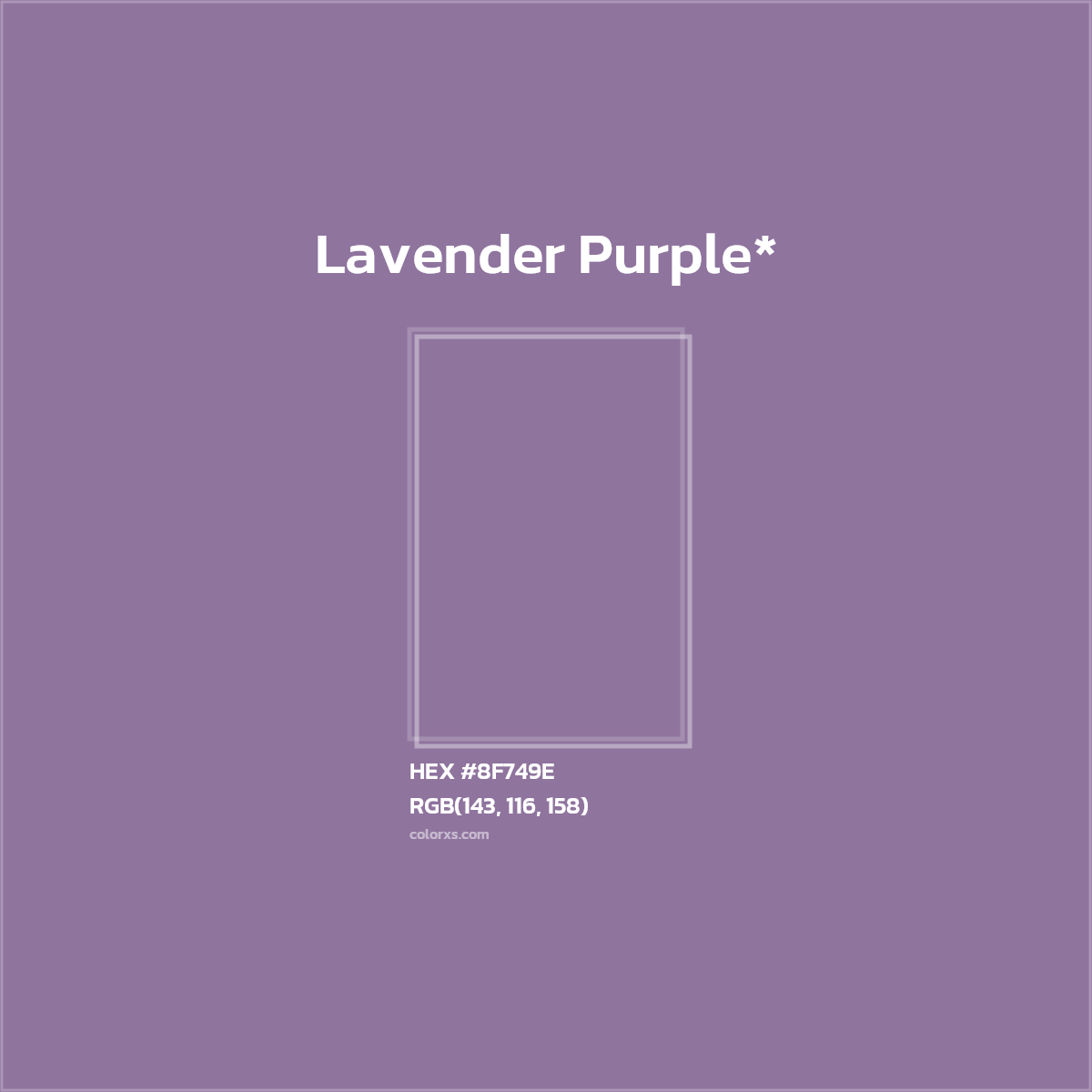 HEX #8F749E Color Name, Color Code, Palettes, Similar Paints, Images
