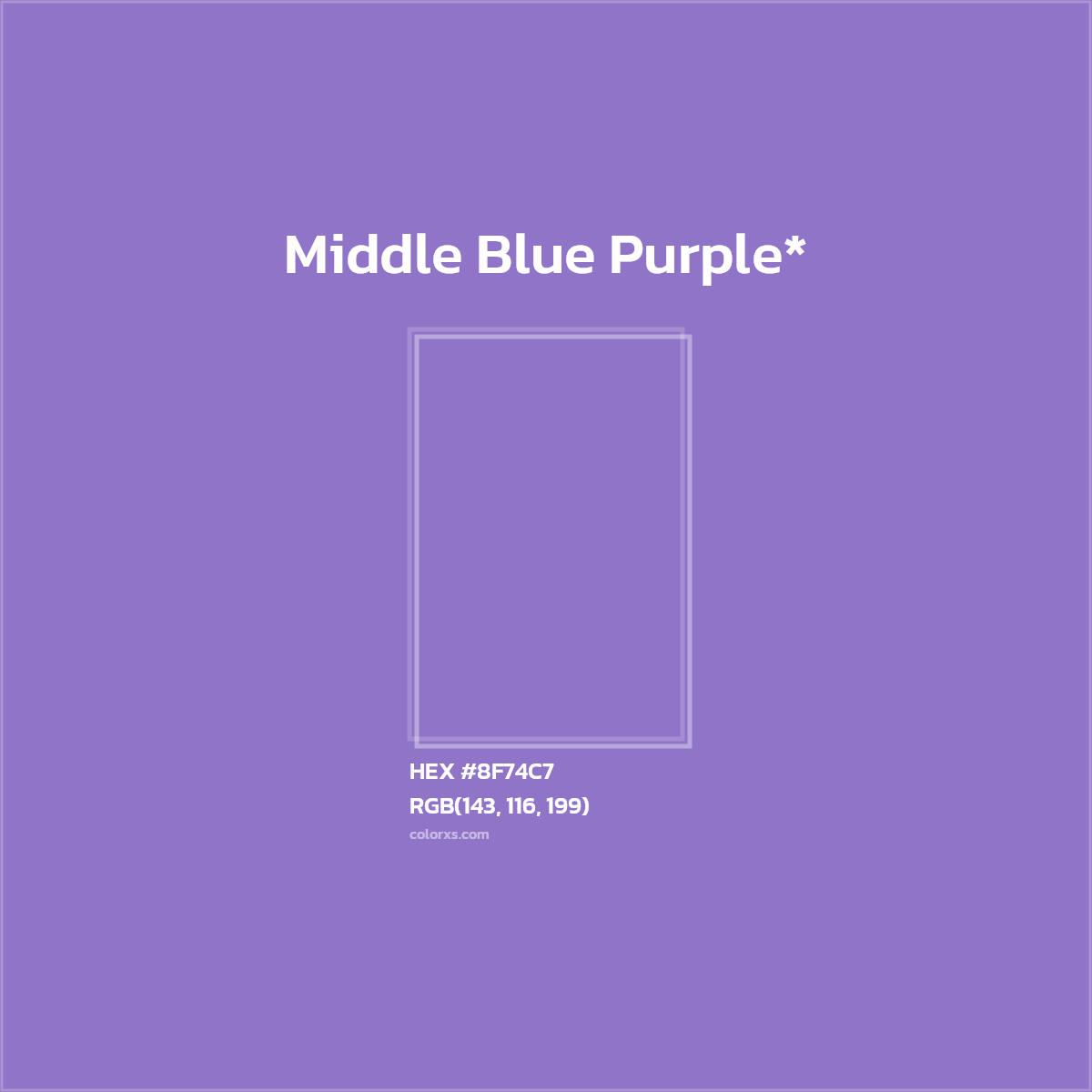 HEX #8F74C7 Color Name, Color Code, Palettes, Similar Paints, Images