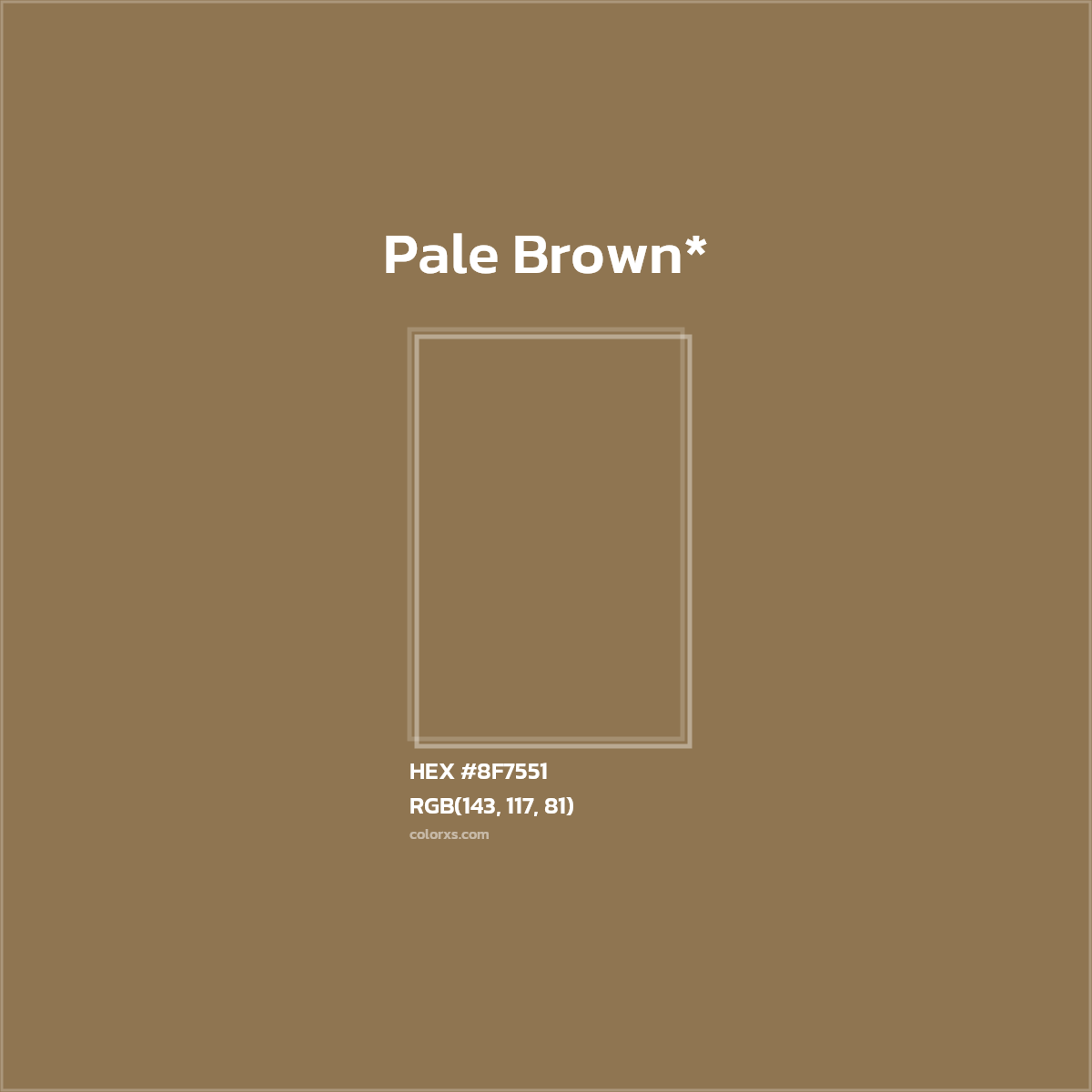 HEX #8F7551 Color Name, Color Code, Palettes, Similar Paints, Images