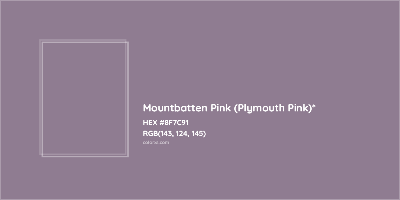 HEX #8F7C91 Color Name, Color Code, Palettes, Similar Paints, Images