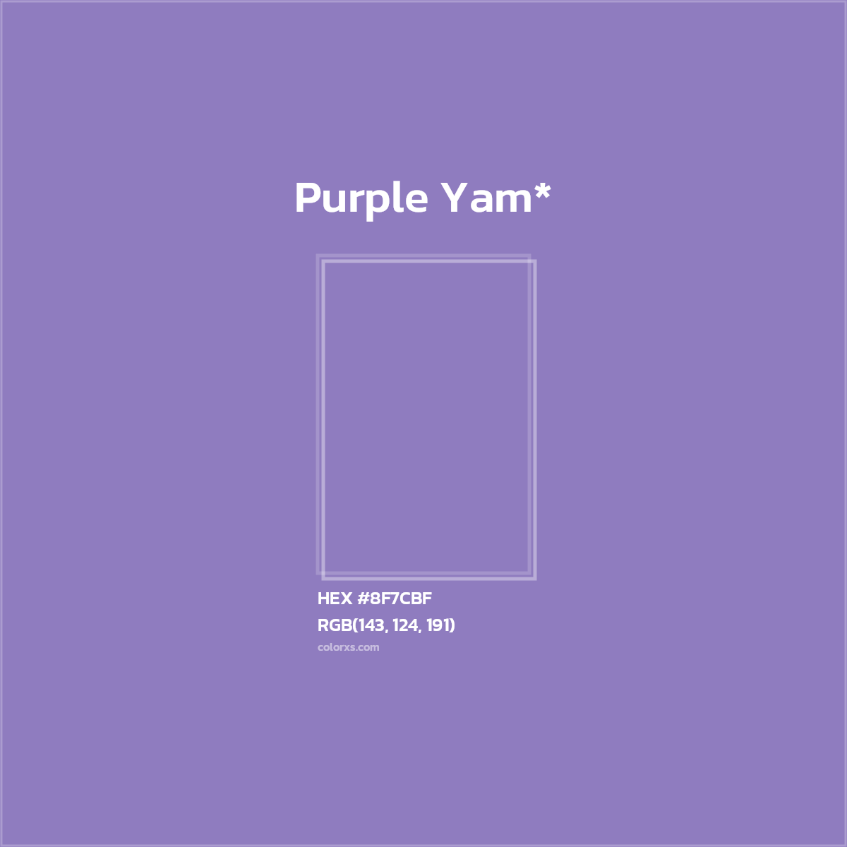 HEX #8F7CBF Color Name, Color Code, Palettes, Similar Paints, Images