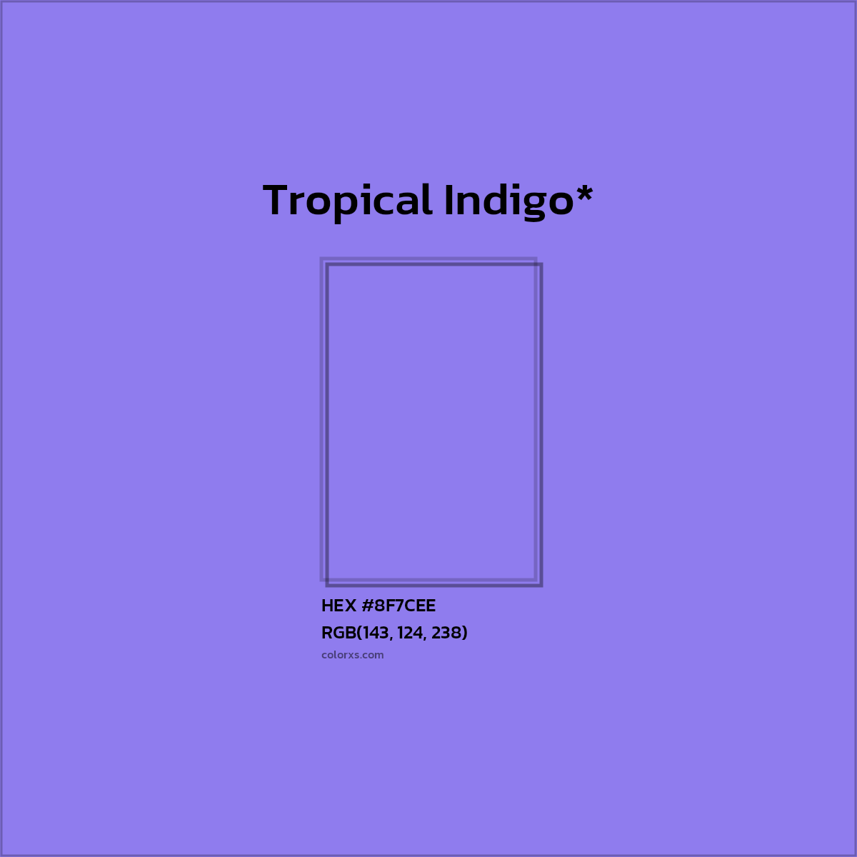 HEX #8F7CEE Color Name, Color Code, Palettes, Similar Paints, Images