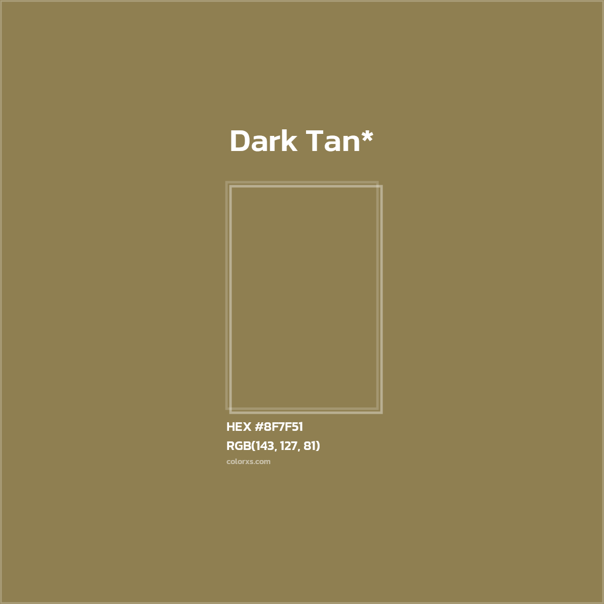 HEX #8F7F51 Color Name, Color Code, Palettes, Similar Paints, Images