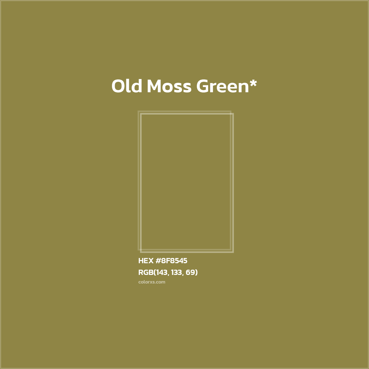 HEX #8F8545 Color Name, Color Code, Palettes, Similar Paints, Images