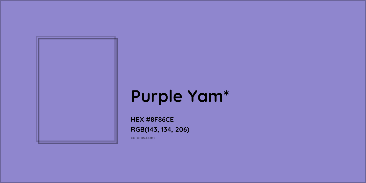 HEX #8F86CE Color Name, Color Code, Palettes, Similar Paints, Images