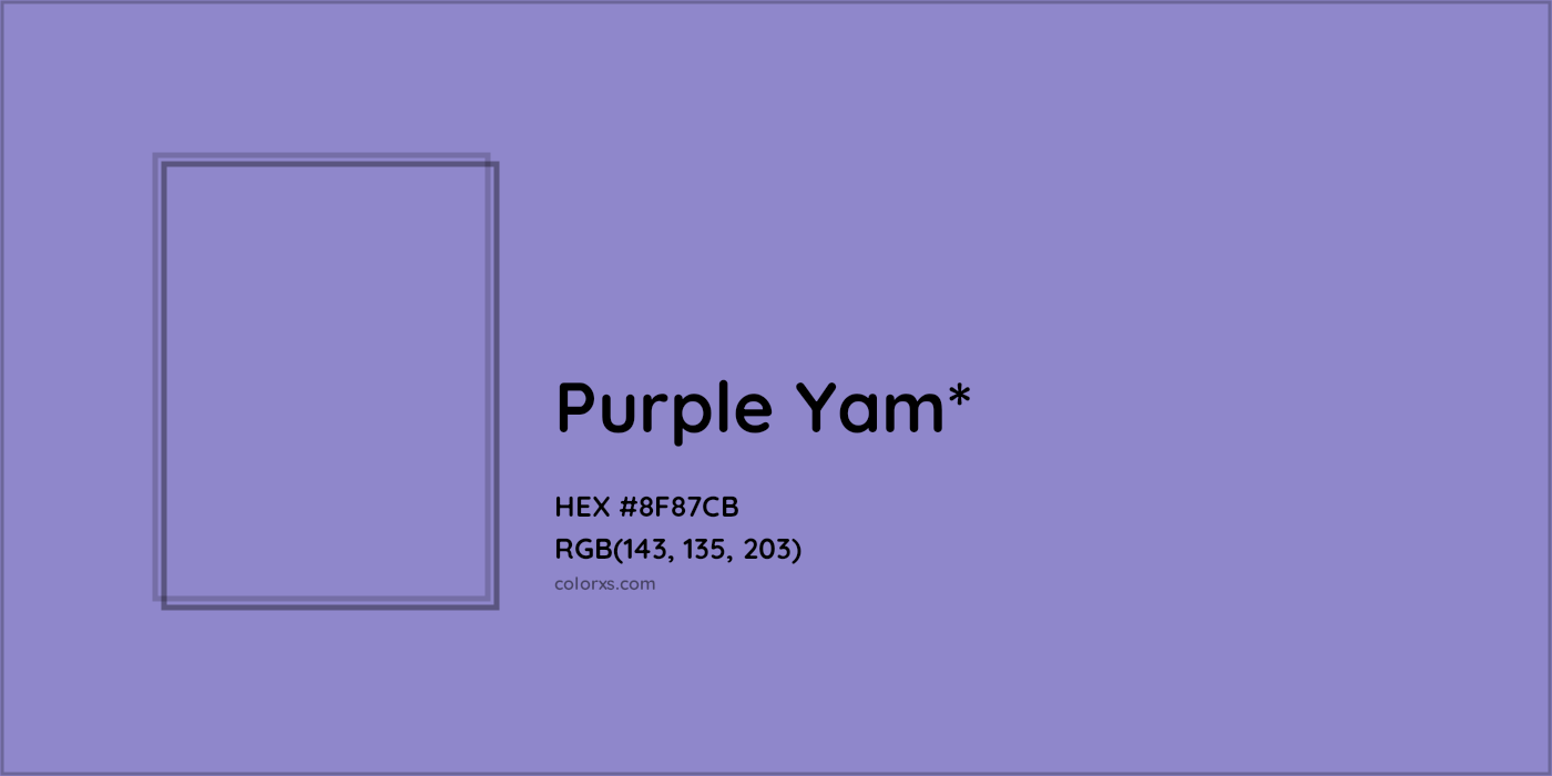 HEX #8F87CB Color Name, Color Code, Palettes, Similar Paints, Images
