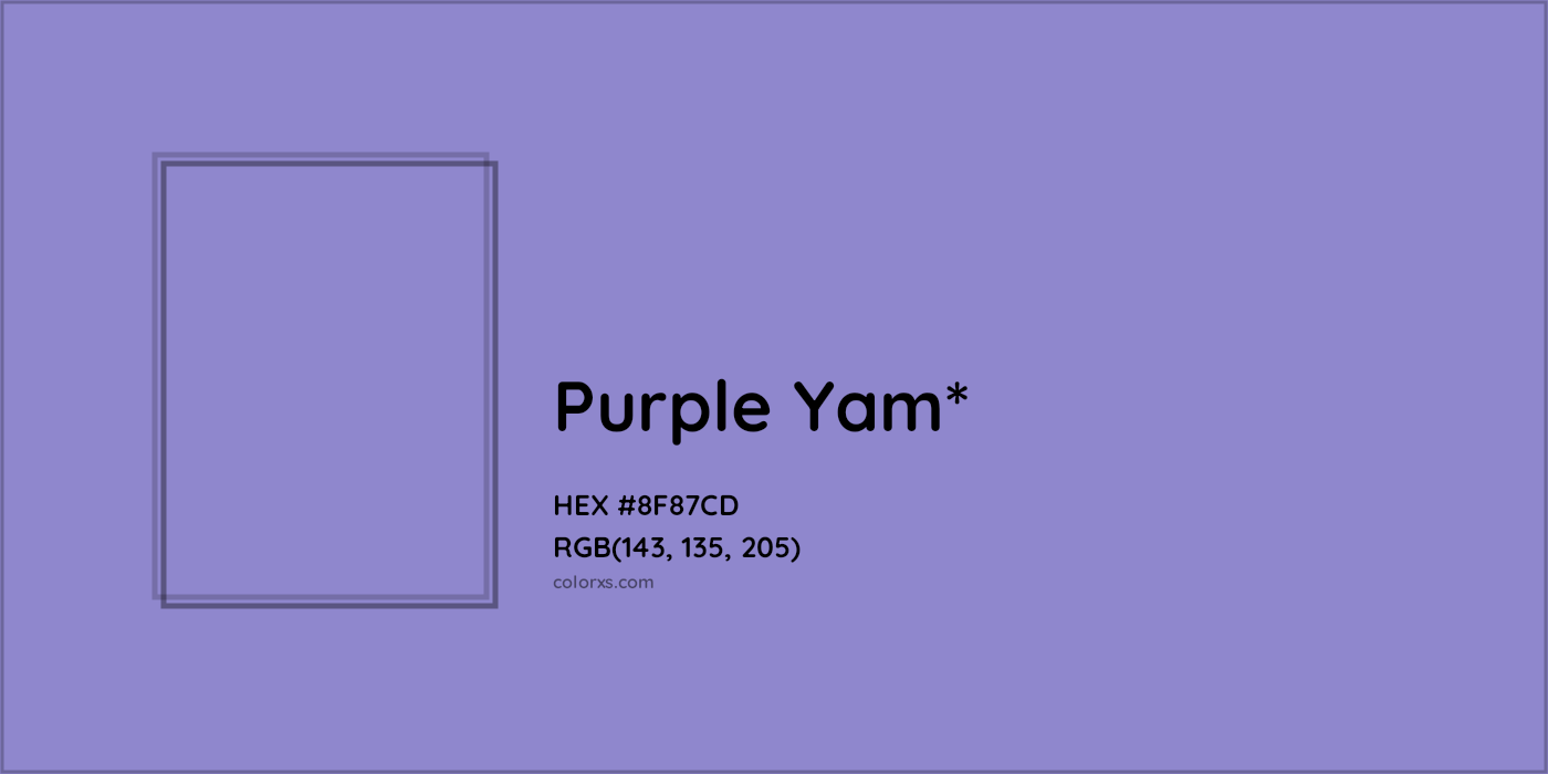 HEX #8F87CD Color Name, Color Code, Palettes, Similar Paints, Images