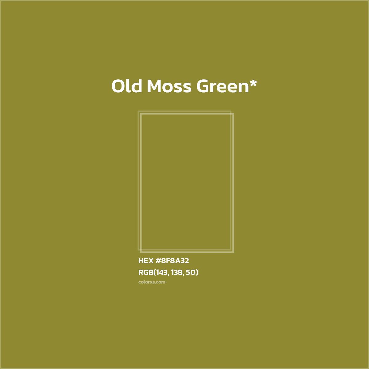 HEX #8F8A32 Color Name, Color Code, Palettes, Similar Paints, Images