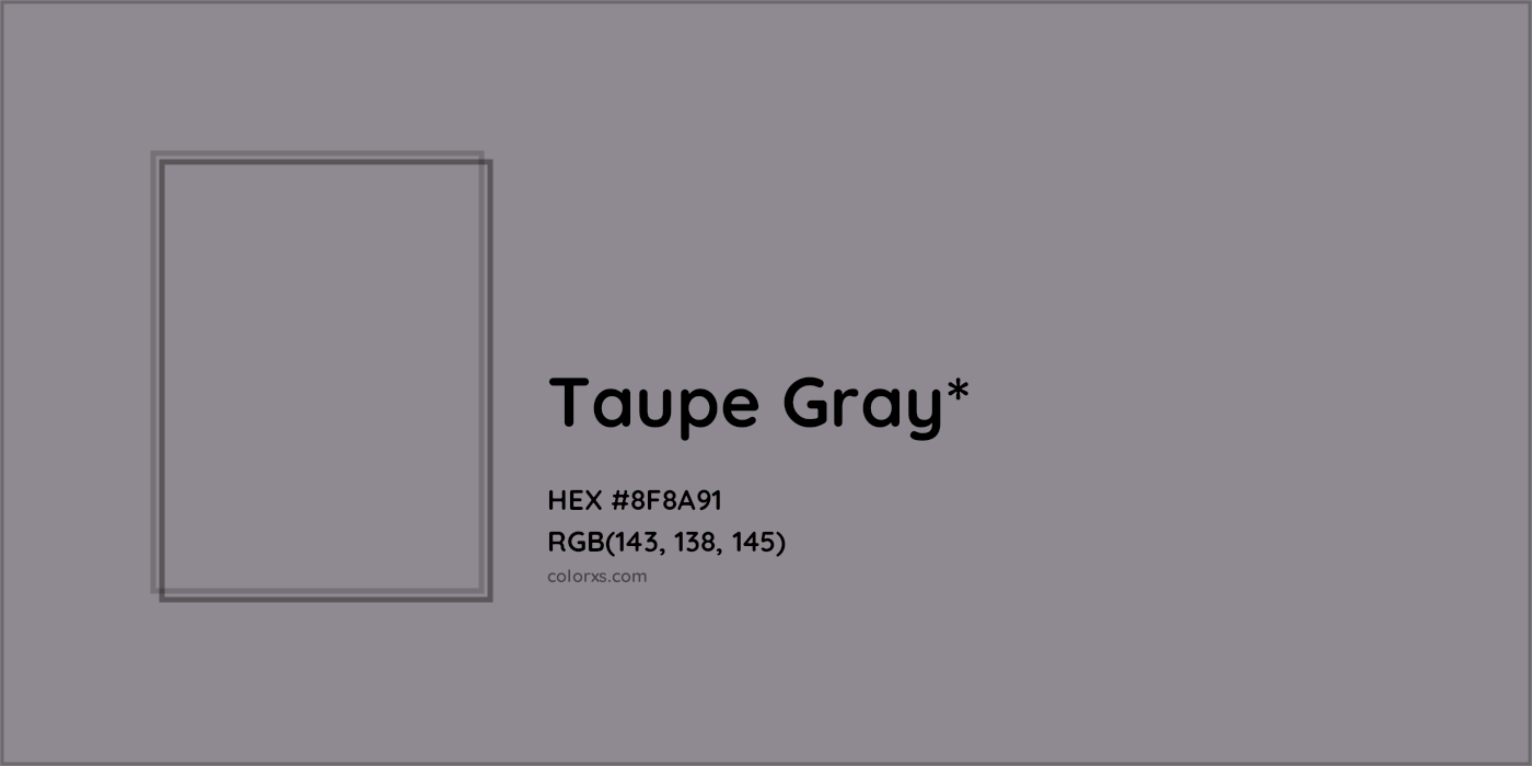 HEX #8F8A91 Color Name, Color Code, Palettes, Similar Paints, Images