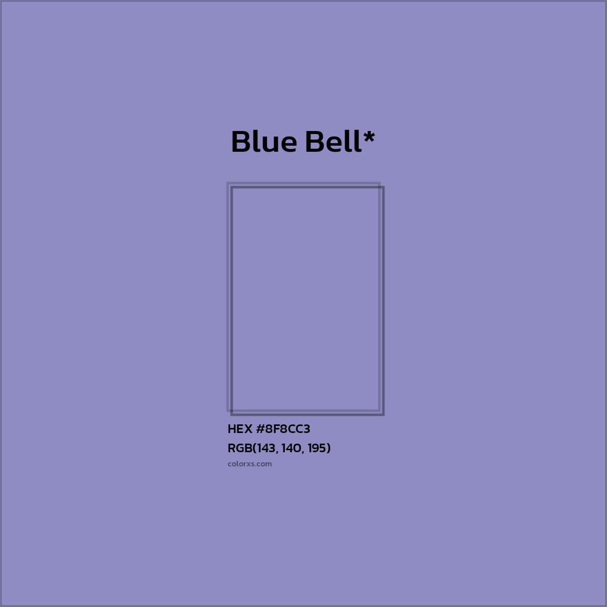 HEX #8F8CC3 Color Name, Color Code, Palettes, Similar Paints, Images