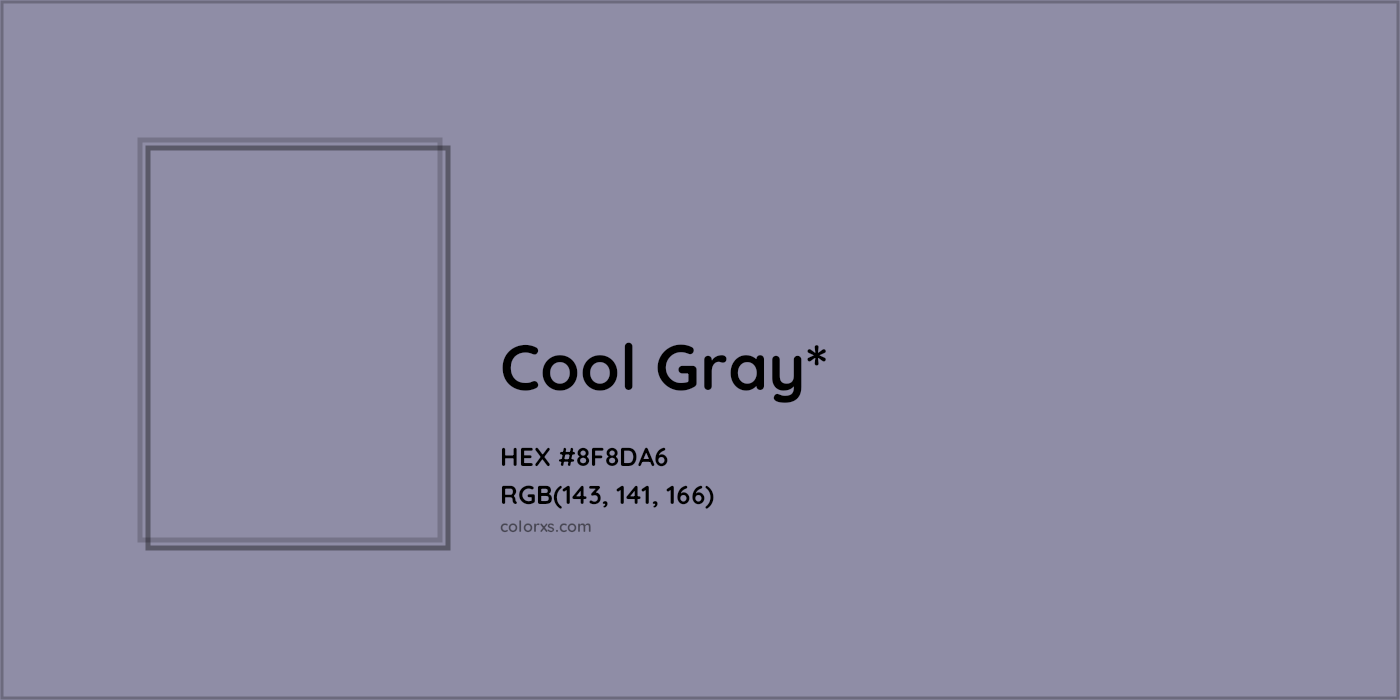 HEX #8F8DA6 Color Name, Color Code, Palettes, Similar Paints, Images
