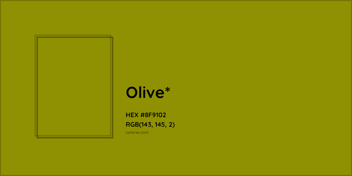 HEX #8F9102 Color Name, Color Code, Palettes, Similar Paints, Images