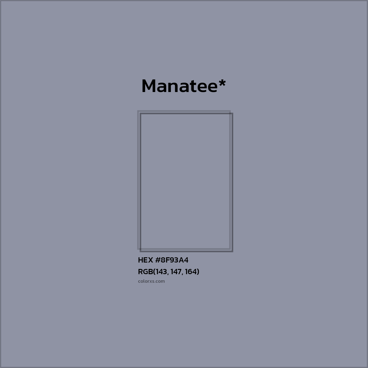 HEX #8F93A4 Color Name, Color Code, Palettes, Similar Paints, Images