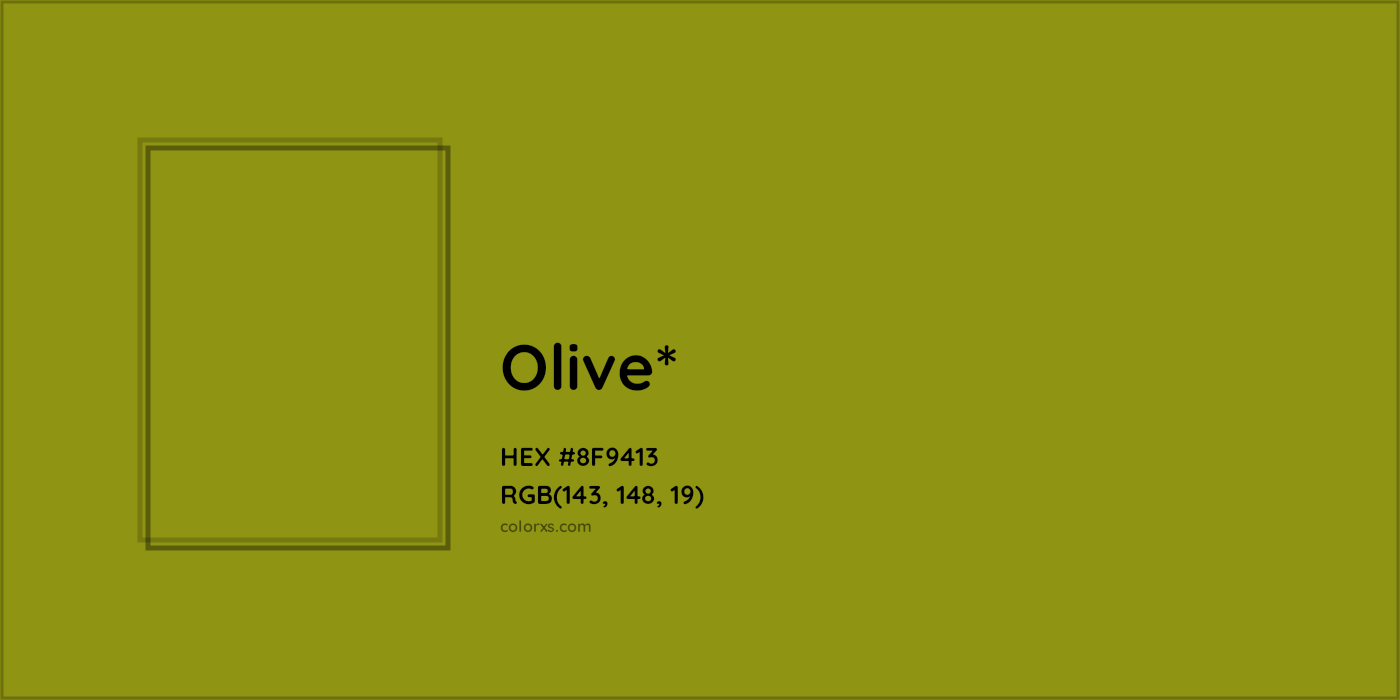 HEX #8F9413 Color Name, Color Code, Palettes, Similar Paints, Images