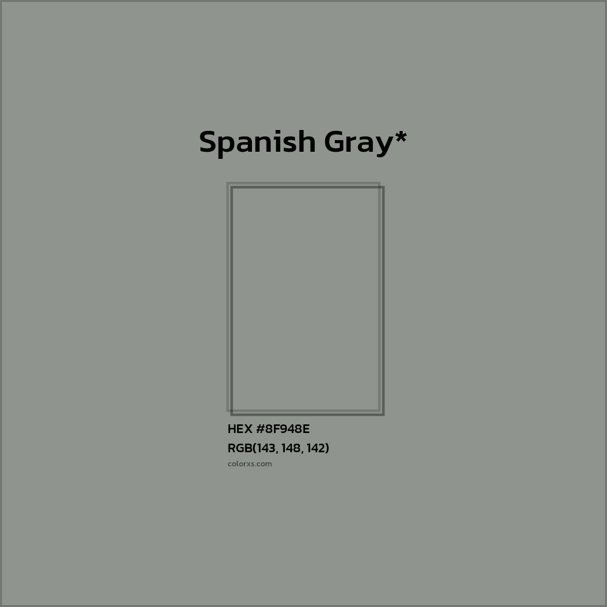 HEX #8F948E Color Name, Color Code, Palettes, Similar Paints, Images