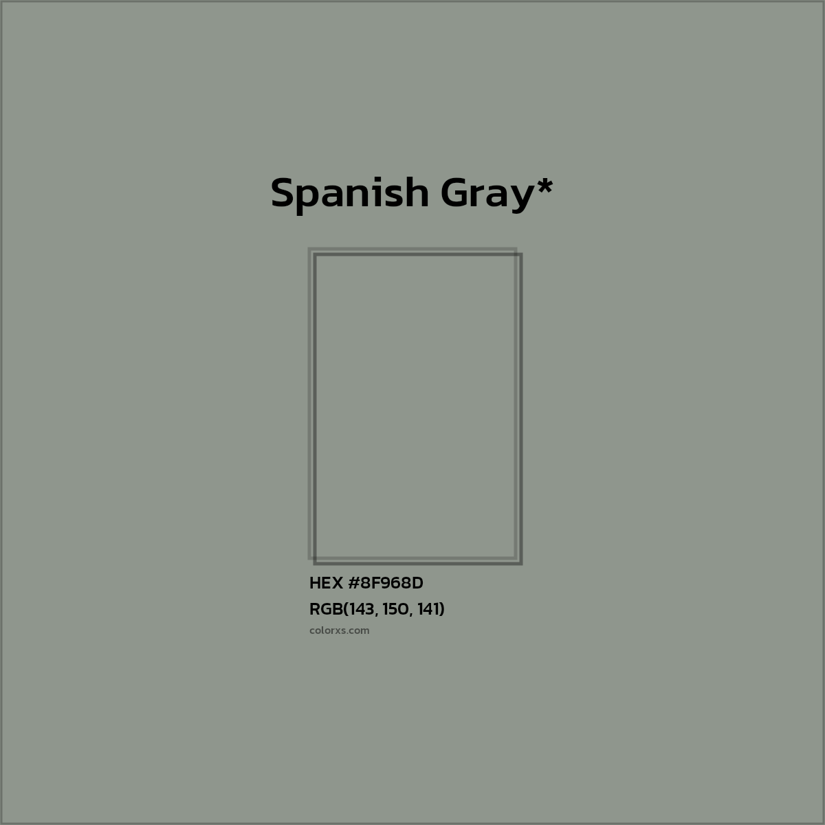 HEX #8F968D Color Name, Color Code, Palettes, Similar Paints, Images