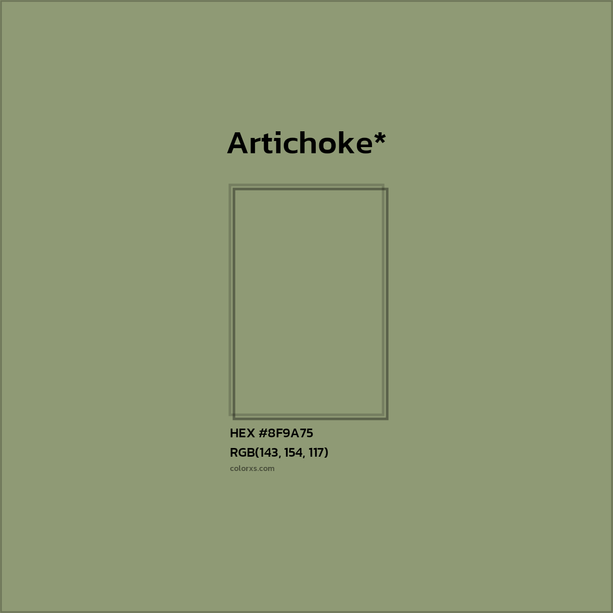 HEX #8F9A75 Color Name, Color Code, Palettes, Similar Paints, Images