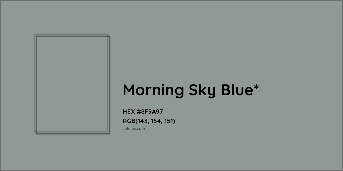 HEX #8F9A97 Color Name, Color Code, Palettes, Similar Paints, Images