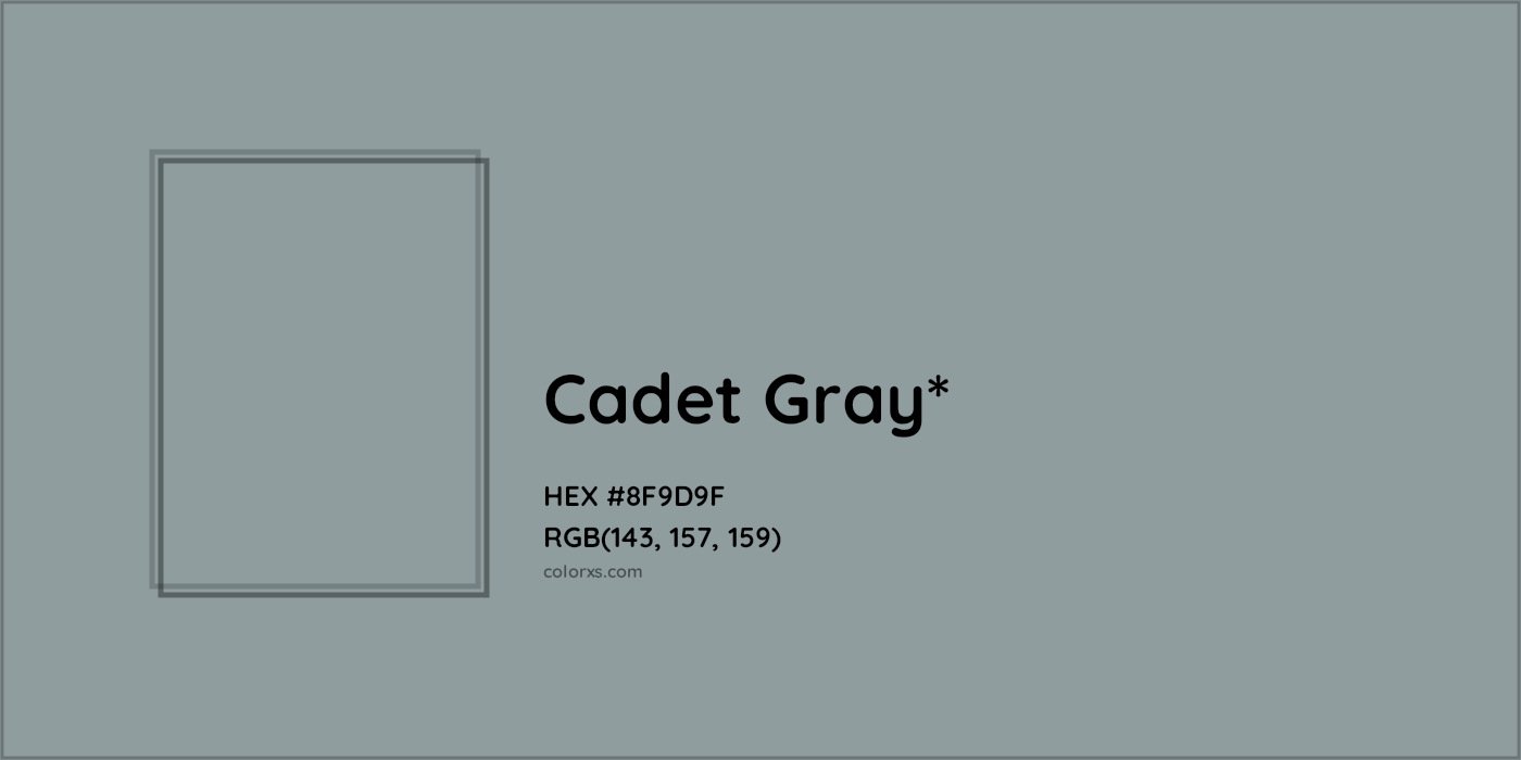 HEX #8F9D9F Color Name, Color Code, Palettes, Similar Paints, Images